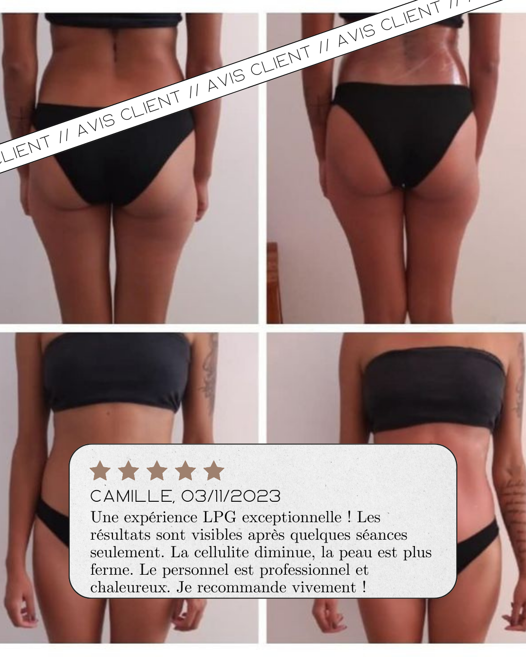 Post Instagram avis client entrepreneur photographie beauté